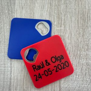 Posavasos con Abridor