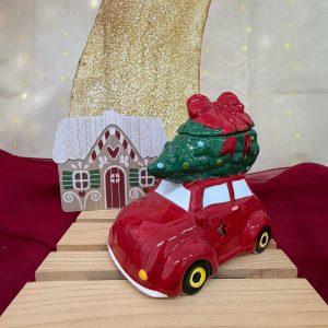 Quemador Coche Navidad